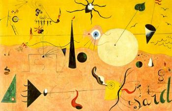 Joan Miro : Catalan Landscape, The Hunter